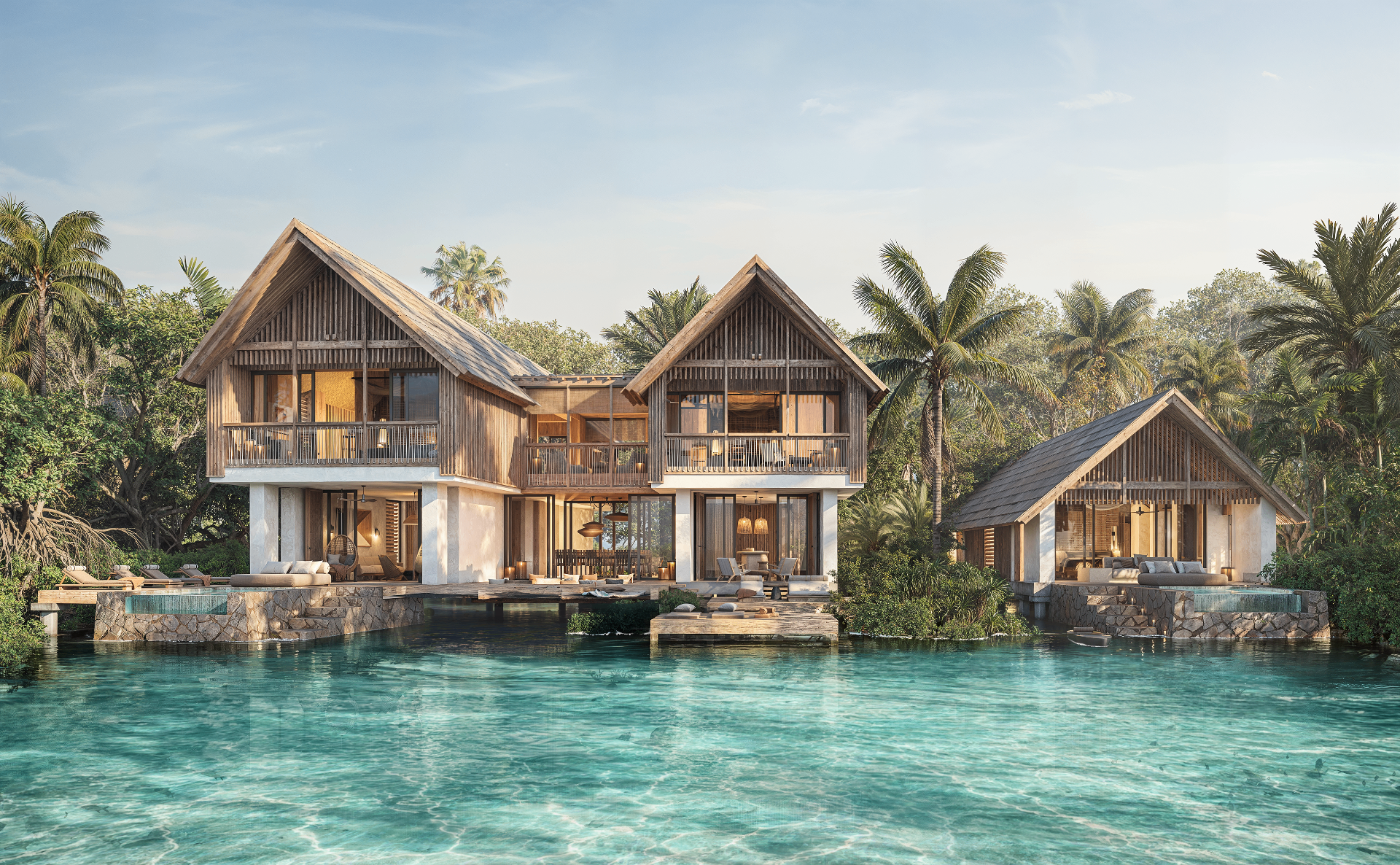 Six Senses Belize — five bedroom overwater villa